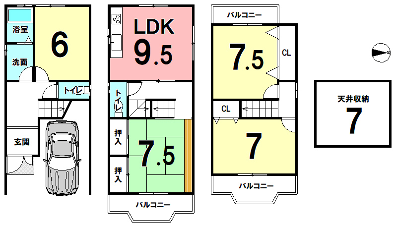 京都府京都市伏見区深草西浦町 ５丁目の中古一戸建て 2280万円 1863476 の不動産 住宅の物件詳細 ハウスドゥ Com Sp スマートフォンサイト