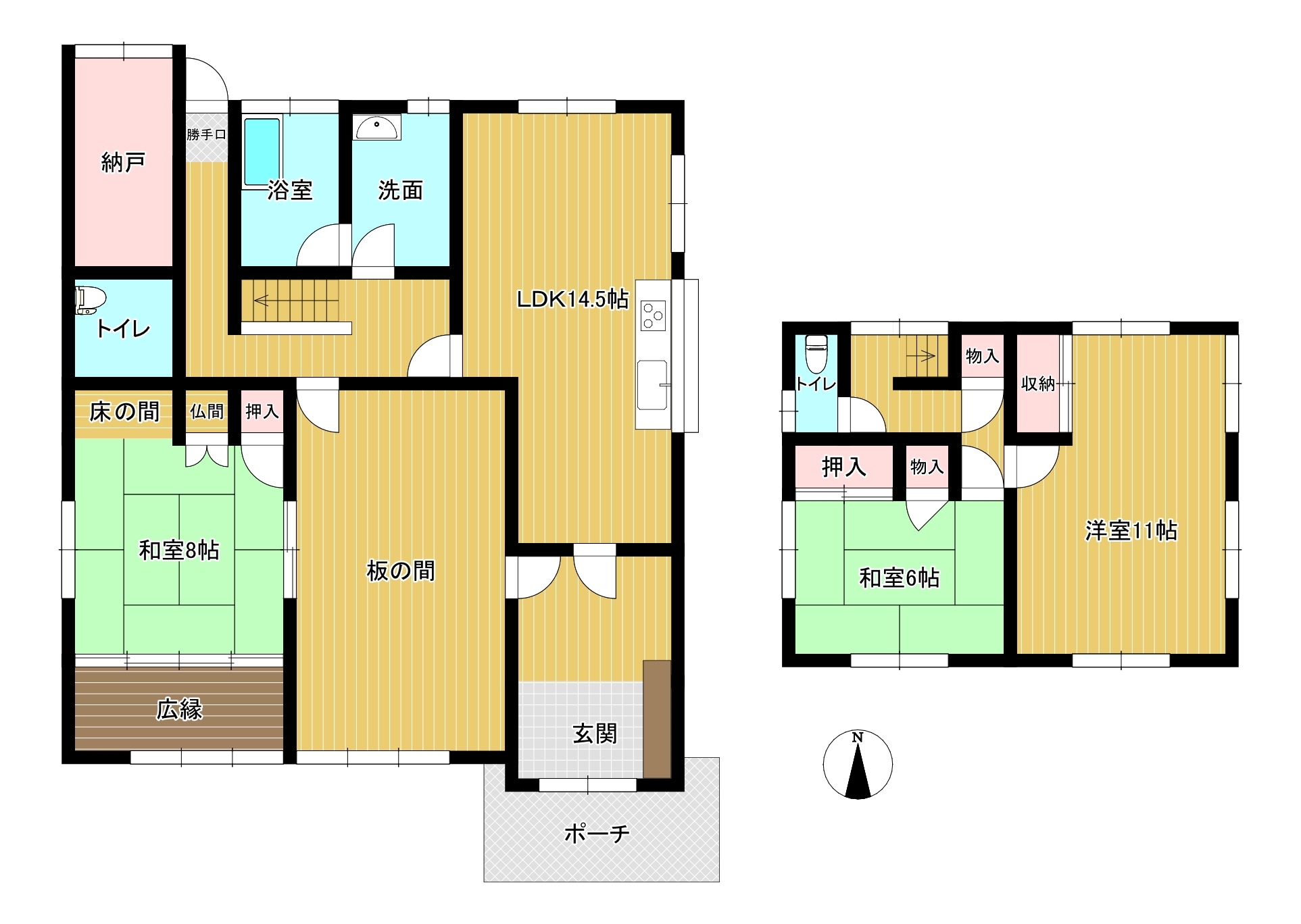 山口県周南市楠木２丁目の中古一戸建て 2280万円 の不動産 住宅の物件詳細 ハウスドゥ Com Sp スマートフォンサイト