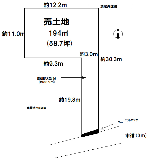 売土地 一宮市木曽川町黒田字蔵ノ浦の土地 700万円 の不動産 住宅の物件詳細 ハウスドゥ Com Sp スマートフォンサイト