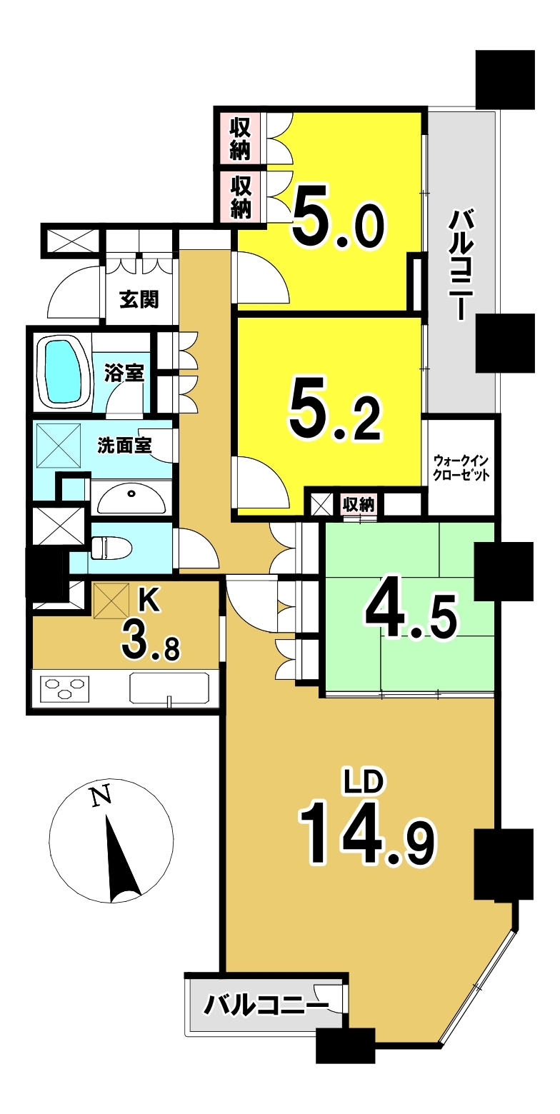 神奈川県相模原市緑区橋本６丁目の中古マンション 4380万円 の不動産 住宅の物件詳細 ハウスドゥ Com Sp スマートフォンサイト