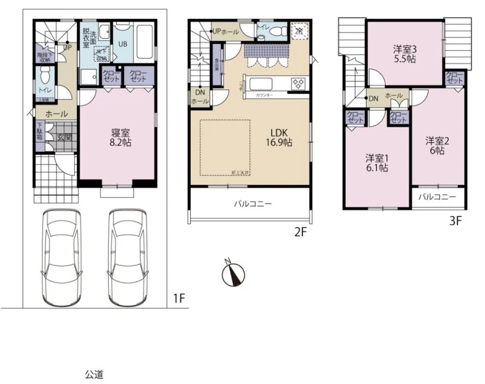 愛知県小牧市大字小牧原新田の新築一戸建て 3180万円 の不動産 住宅の物件詳細 ハウスドゥ Com Sp スマートフォンサイト