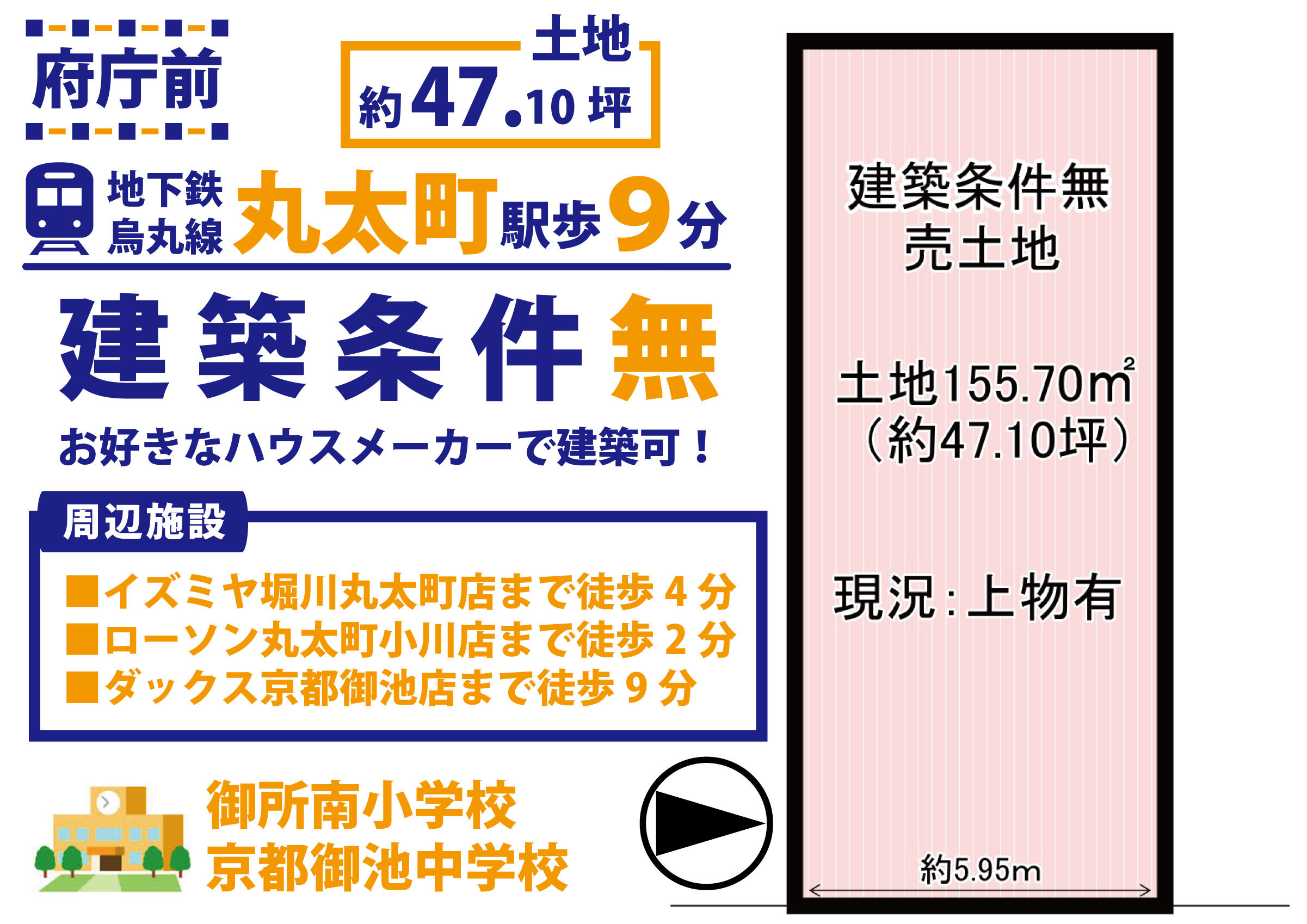 京都府京都市中京区中之町の土地 万円 の不動産 住宅の物件詳細 ハウスドゥ Com Sp スマートフォンサイト