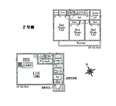 埼玉県所沢市緑町３丁目の新築一戸建て 3180万円 の不動産 住宅の物件詳細 ハウスドゥ Com Sp スマートフォンサイト