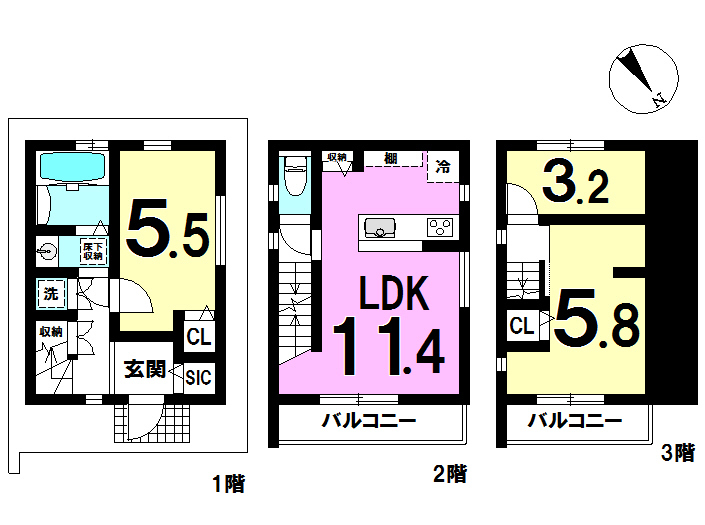 東京都大田区南雪谷５丁目の新築一戸建て 4180万円 の不動産 住宅の物件詳細 ハウスドゥ Com Sp スマートフォンサイト