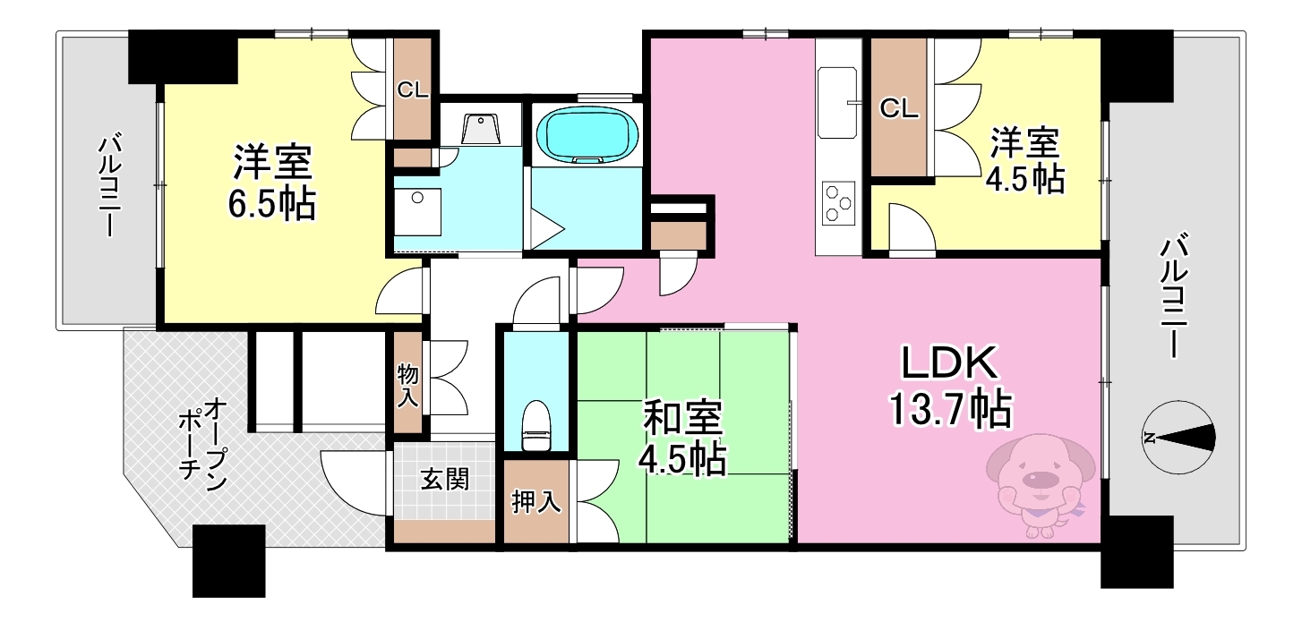 ブリリア塚本の中古マンション 3000万円 の不動産 住宅の物件詳細 ハウスドゥ Com Sp スマートフォンサイト