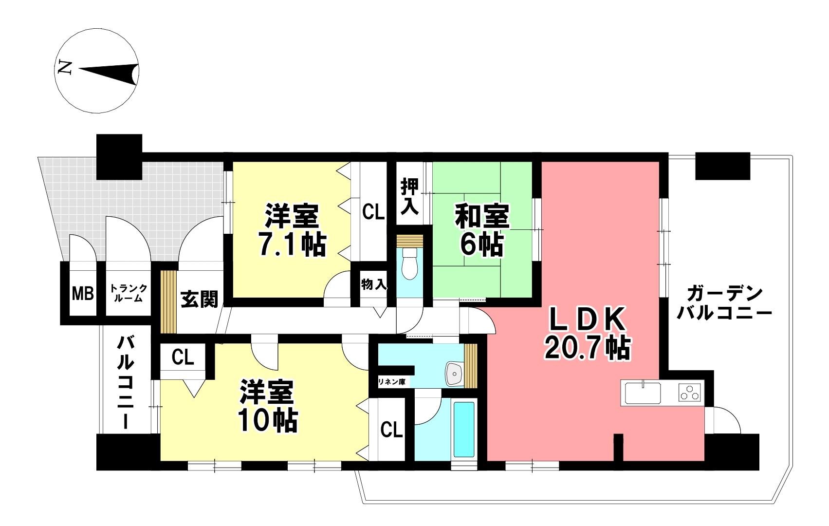 愛知県豊田市小川町１丁目の中古マンション 2480万円 の不動産 住宅の物件詳細 ハウスドゥ Com スマートフォンサイト