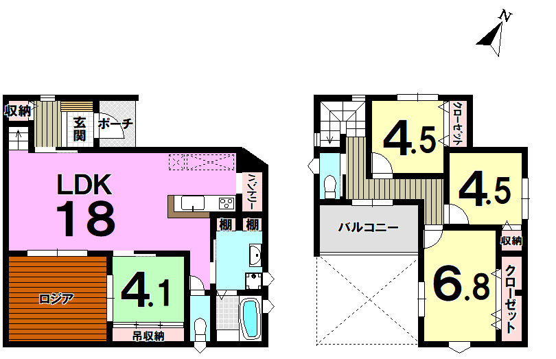 福岡県福岡市南区曰佐４丁目の新築一戸建て 3599万円 の不動産 住宅の物件詳細 ハウスドゥ Com Sp スマートフォンサイト