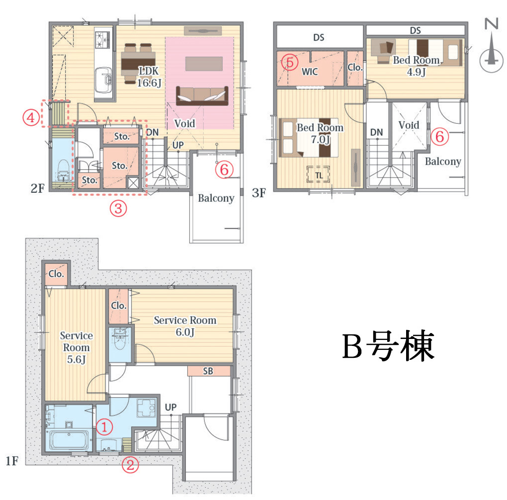 中村区稲上町3丁目 全2棟 B号棟 の不動産 住宅の物件詳細 ハウスドゥ Com Sp スマートフォンサイト