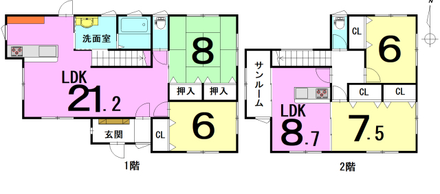 青森県平川市高木原富の中古一戸建て 2490万円 の不動産 住宅の物件詳細 ハウスドゥ Com スマートフォンサイト