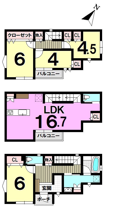 福岡県福岡市南区井尻３丁目の新築一戸建て 3680万円 の不動産 住宅の物件詳細 ハウスドゥ Com Sp スマートフォンサイト