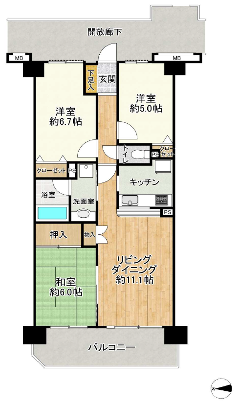 埼玉県朝霞市宮戸２丁目の中古マンション 2860万円 の不動産 住宅の物件詳細 ハウスドゥ Com スマートフォンサイト