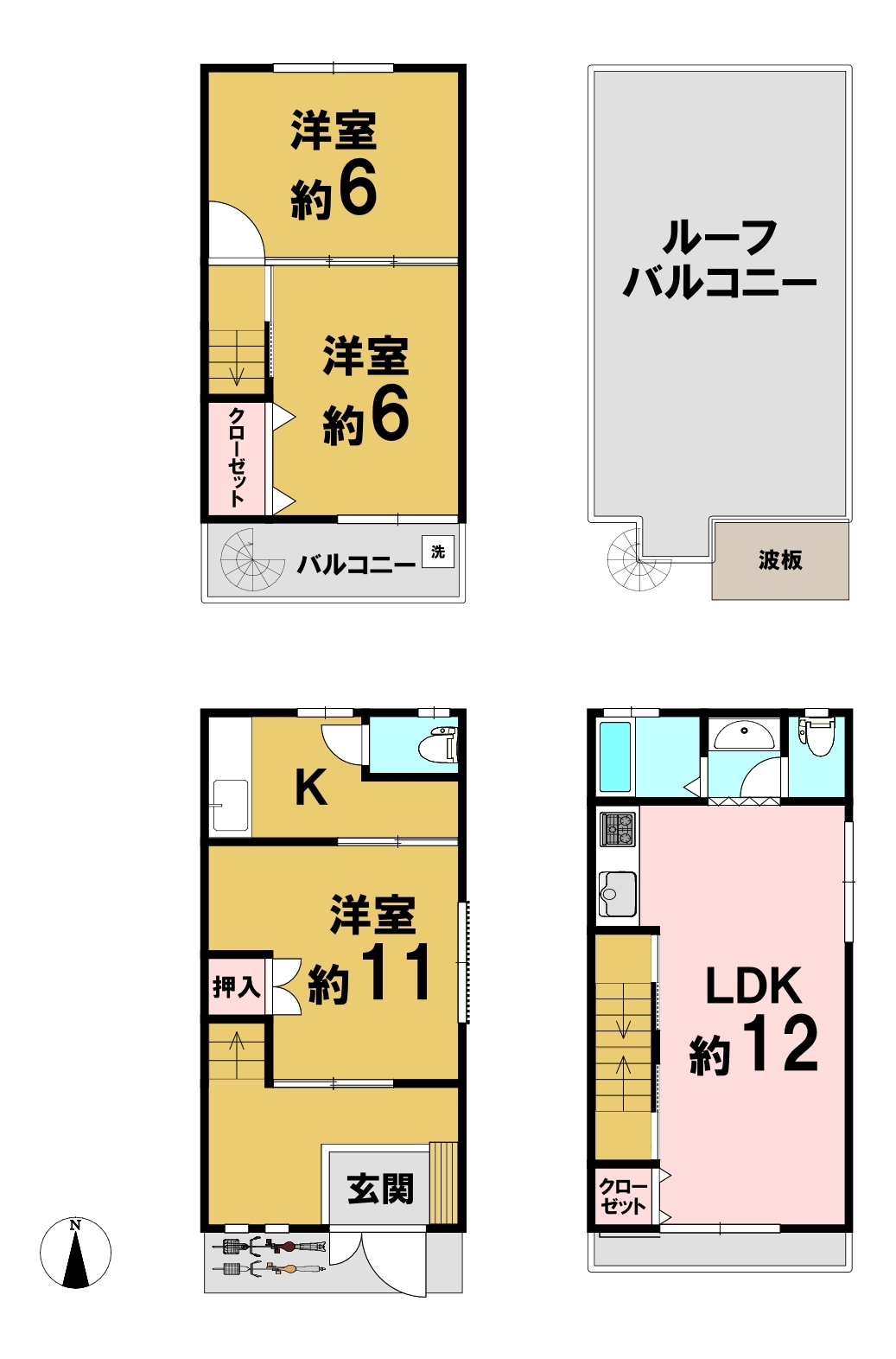 大阪府東大阪市大蓮北２丁目の中古一戸建て 980万円 の不動産 住宅の物件詳細 ハウスドゥ Com スマートフォンサイト