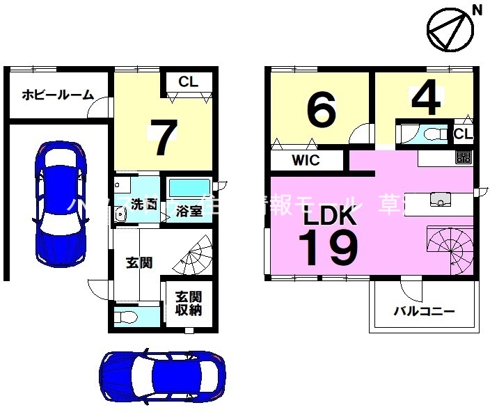 滋賀県草津市平井１丁目の中古一戸建て 4998万円 の不動産 住宅の物件詳細 ハウスドゥ Com スマートフォンサイト