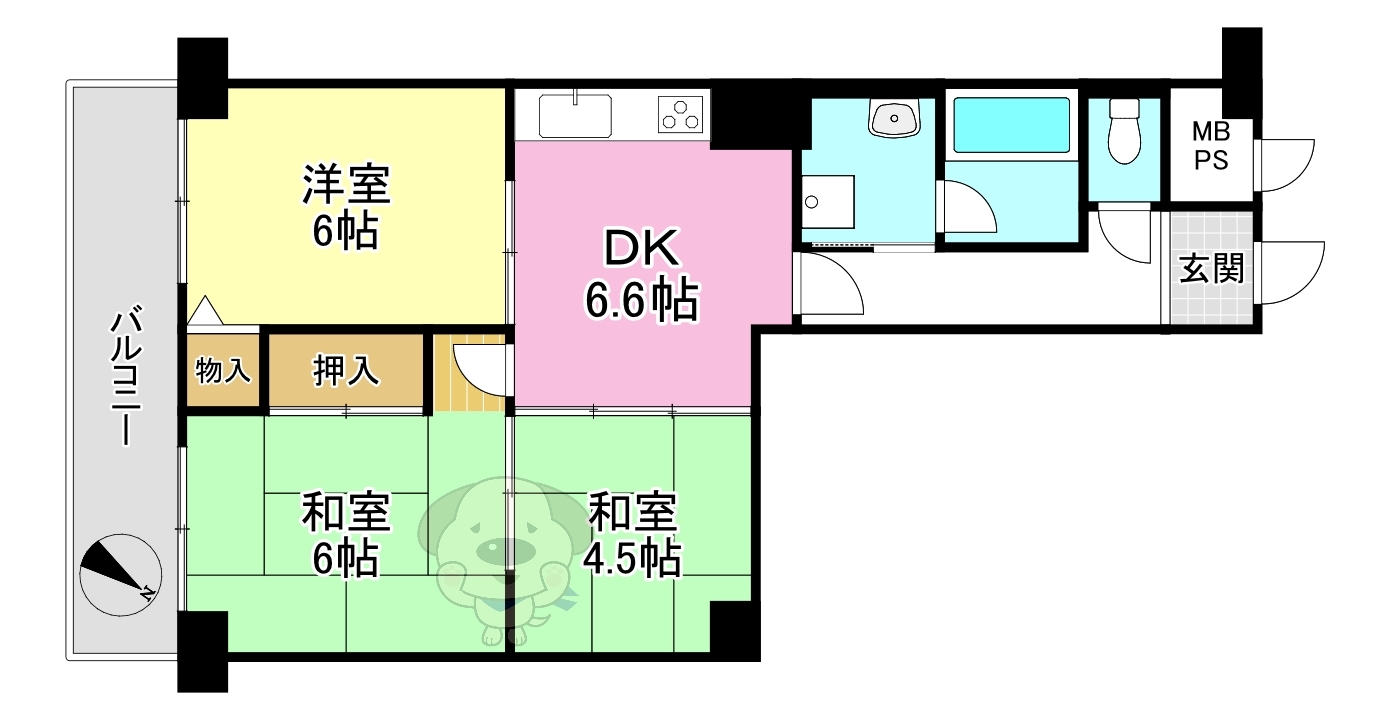 ユニハイム千船２ ハウスドゥ Com 中古マンションの購入情報が満載