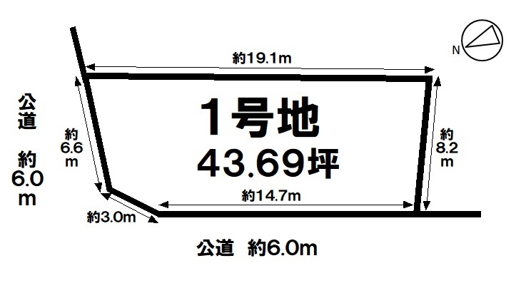 分譲地 半田市乙川向田町１丁目 中部区画整理77街区1番 全 の不動産 住宅の物件詳細 ハウスドゥ Com Sp スマートフォンサイト