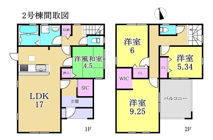 中川区富田町千音寺第三 全3棟 2号棟 の不動産 住宅の物件詳細 ハウスドゥ Com スマートフォンサイト